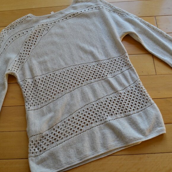Maje Cashmere Blend Open Knit Sweater XS - Picture 13 of 16